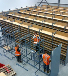 On-site Raking & Shelving Installation